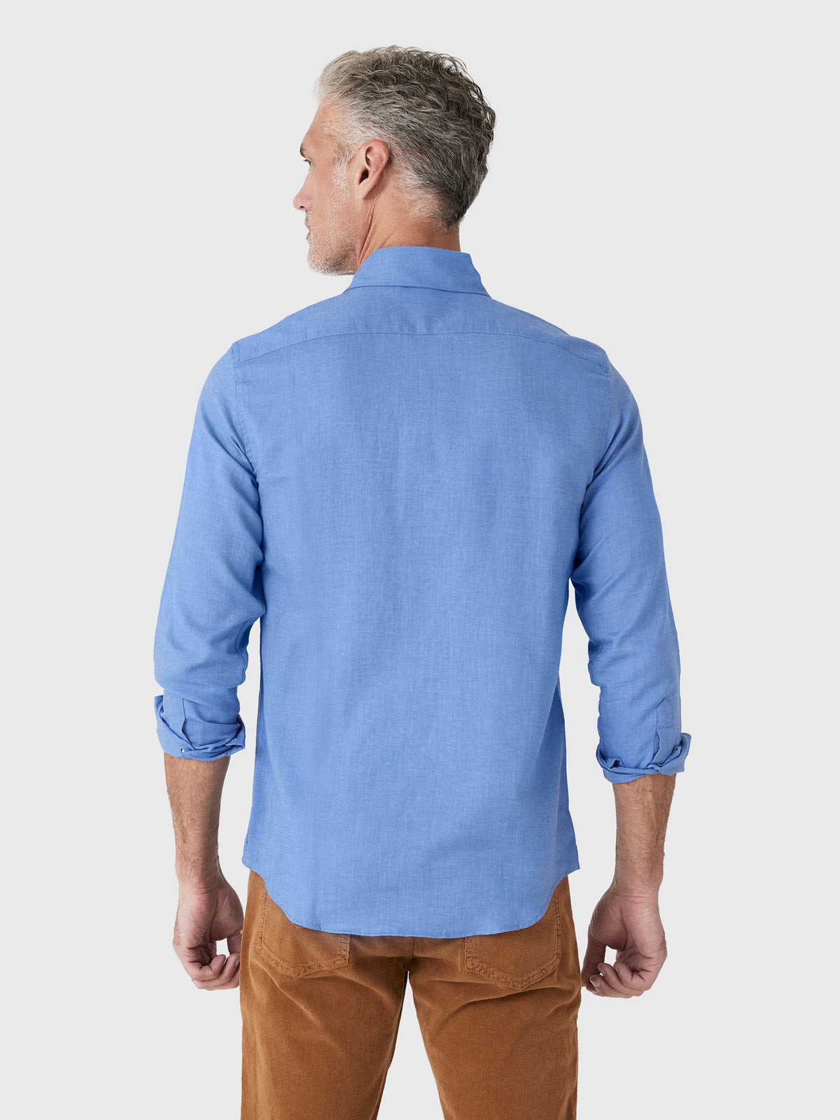 Frescobol Carioca Men's Antonio Oxford Cotton Shirt - Saint Bernard