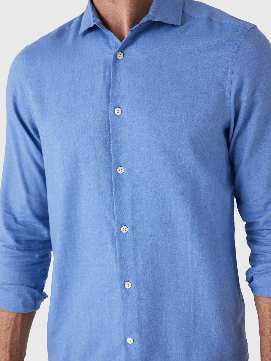 Frescobol Carioca Men's Antonio Oxford Cotton Shirt - Saint Bernard