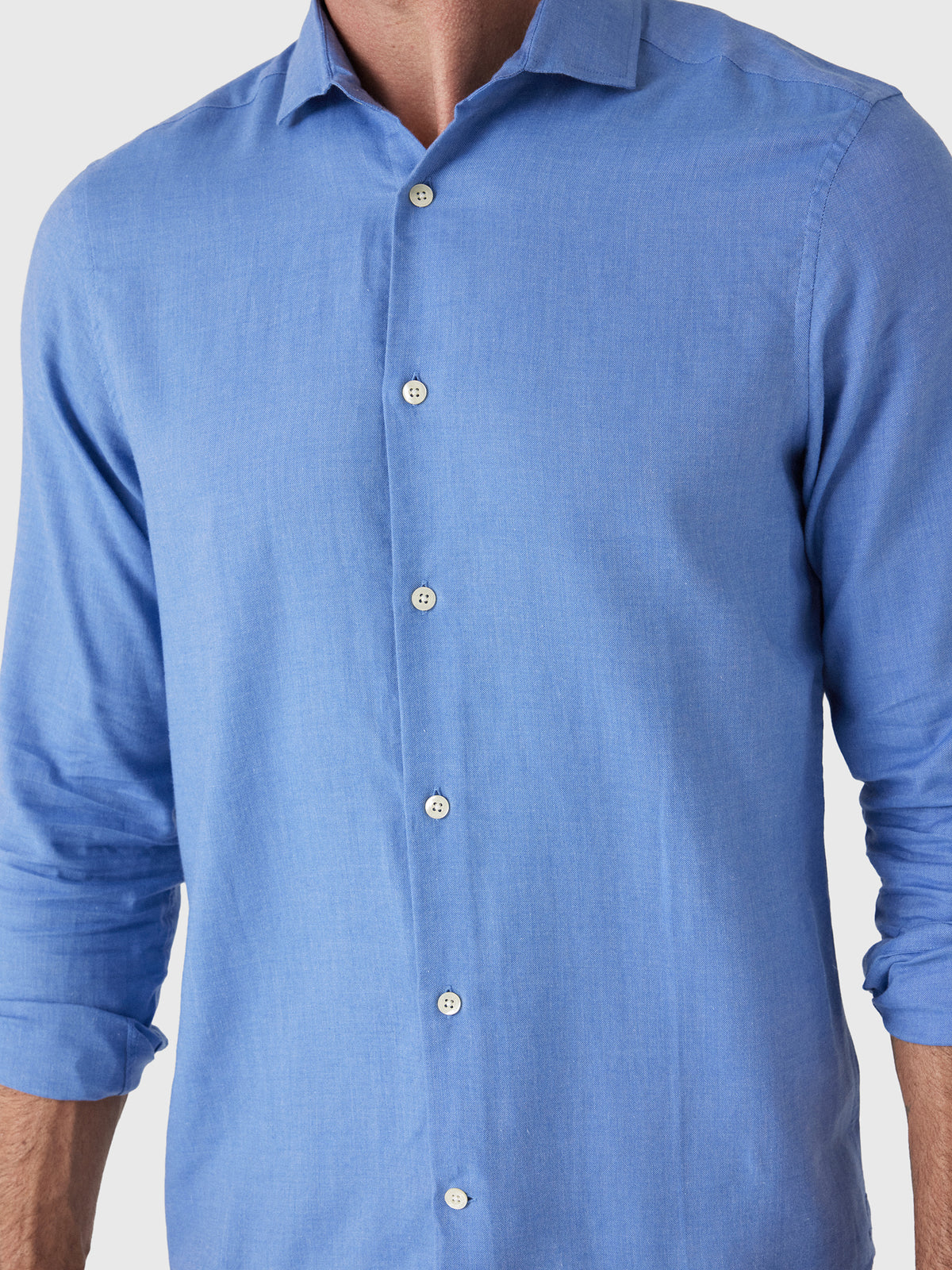 Frescobol Carioca Men's Antonio Oxford Cotton Shirt - Saint Bernard