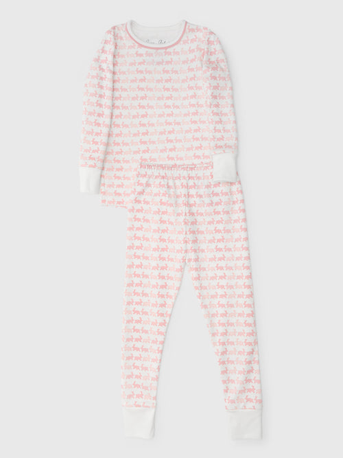 Magnolia Baby Kids' Bunny Hop Long Pajama Set
