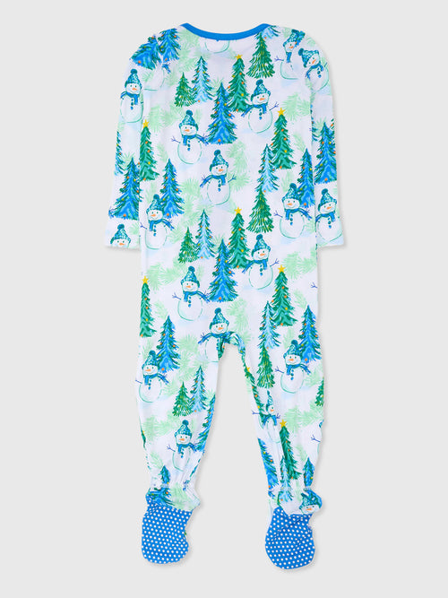 Rufflebutts Baby Boys' One Piece Footie Pajama - Saint Bernard