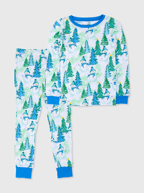 Rufflebutts Kids' Long Sleeve Pajama Set - Saint Bernard