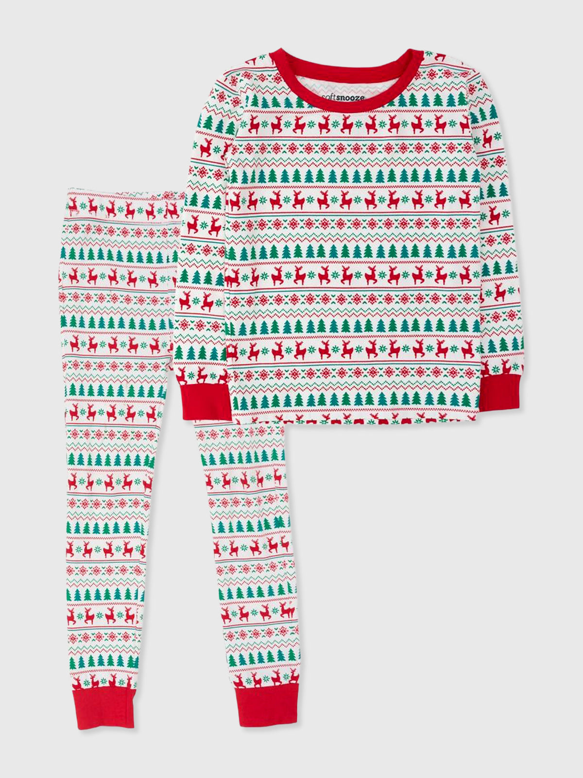 Rufflebutts Kids' Long Sleeve Pajama Set - Saint Bernard