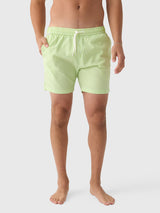 04651 / A Trip In A Bag Men's Seersucker Swim Trunk - Saint Bernard