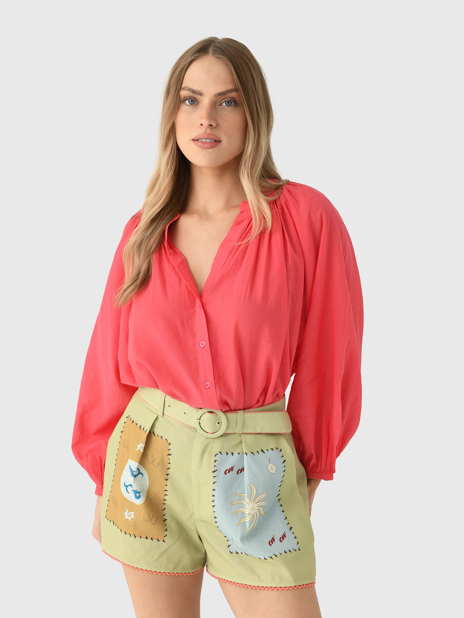 Vanessa Bruno Women's Edme Blouse - Saint Bernard