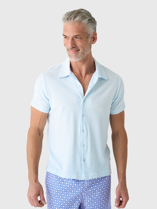 04651 / A Trip In A Bag Men's Terry Cuba Shirt