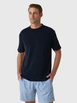 04651 / A Trip In A Bag Men's Terry Tee - Saint Bernard