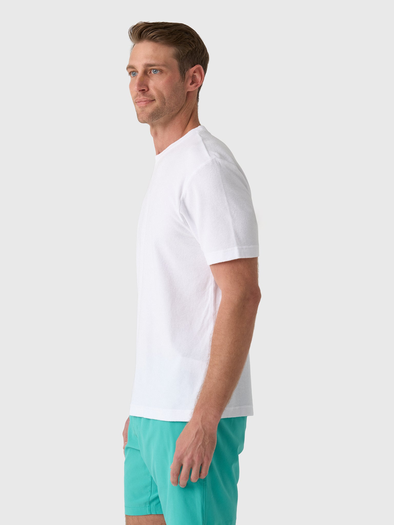 04651 / A Trip In A Bag Men's Terry Tee - Saint Bernard