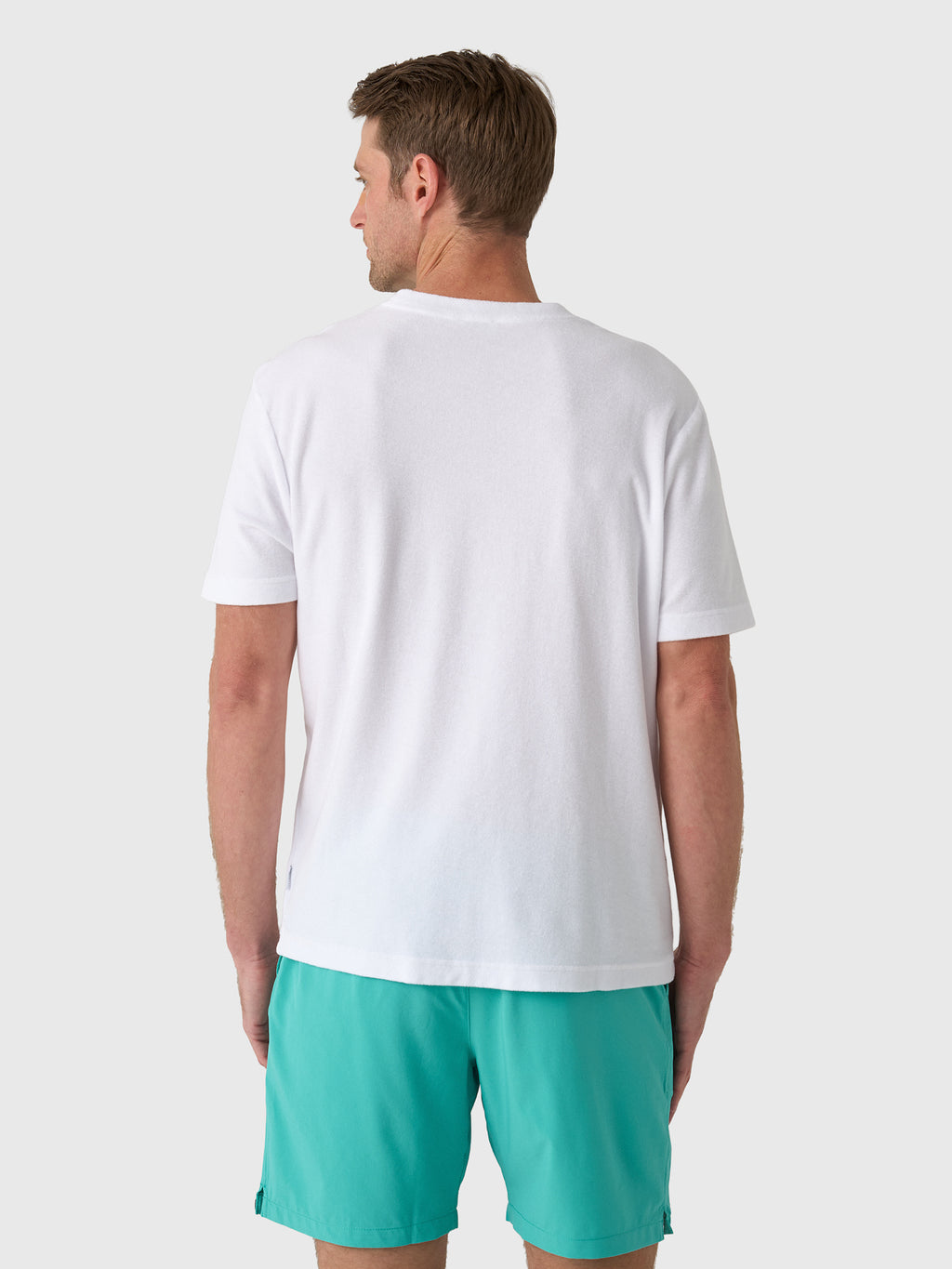 04651 / A Trip In A Bag Men's Terry Tee - Saint Bernard