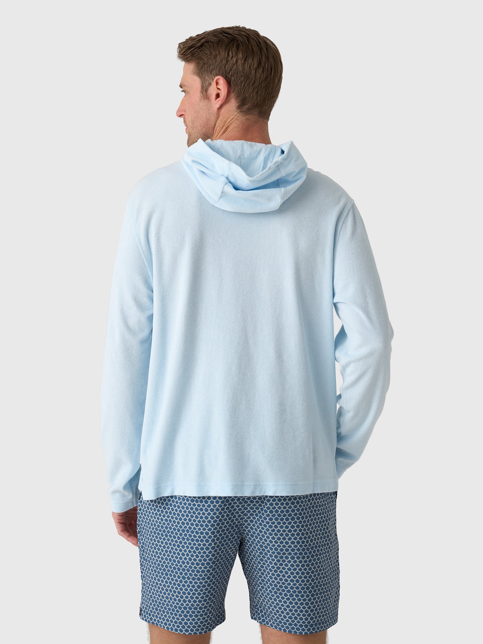 04651 / A Trip In A Bag Men's Terry Hoodie - Saint Bernard