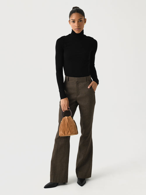 ALC Women's Maizie Mini Houndstooth Pant