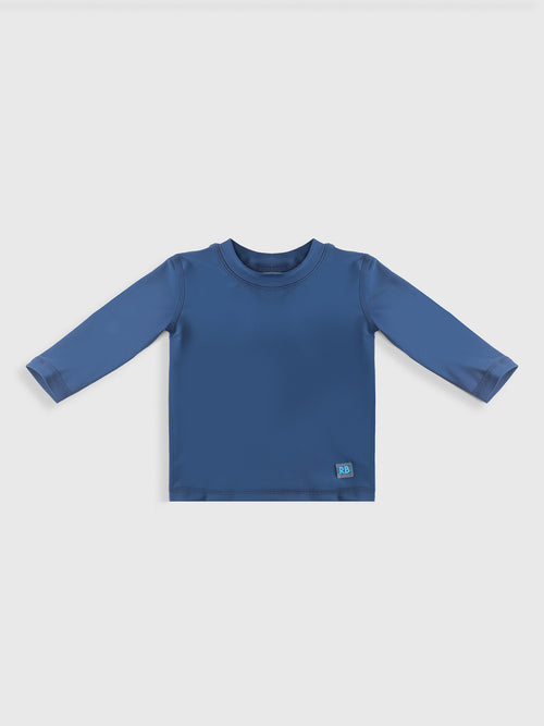 Rufflebutts Boys' Long Sleeve Rash Guard