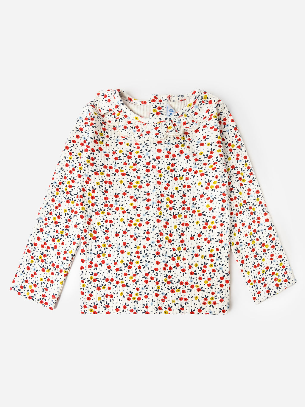 Mayoral Baby Girls' Long Sleeve Ribbed Shirt - Saint Bernard