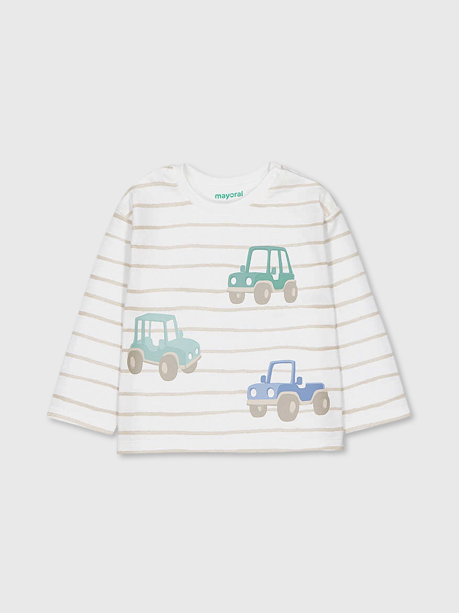 Mayoral Baby Boys' Long Sleeve Printed T-Shirt