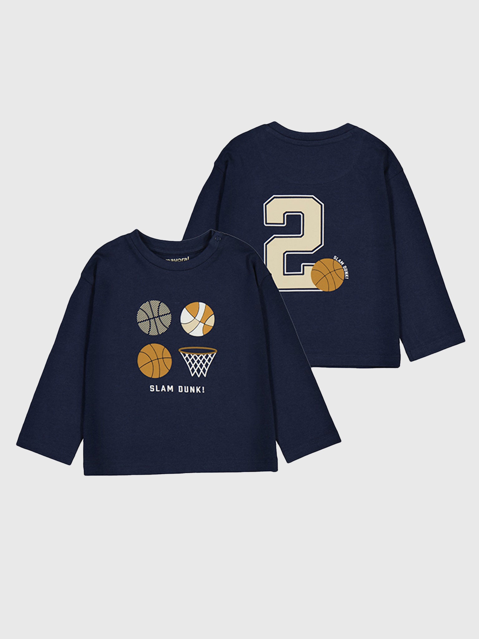 Mayoral Baby Boys' Long Sleeve T-Shirt - Saint Bernard