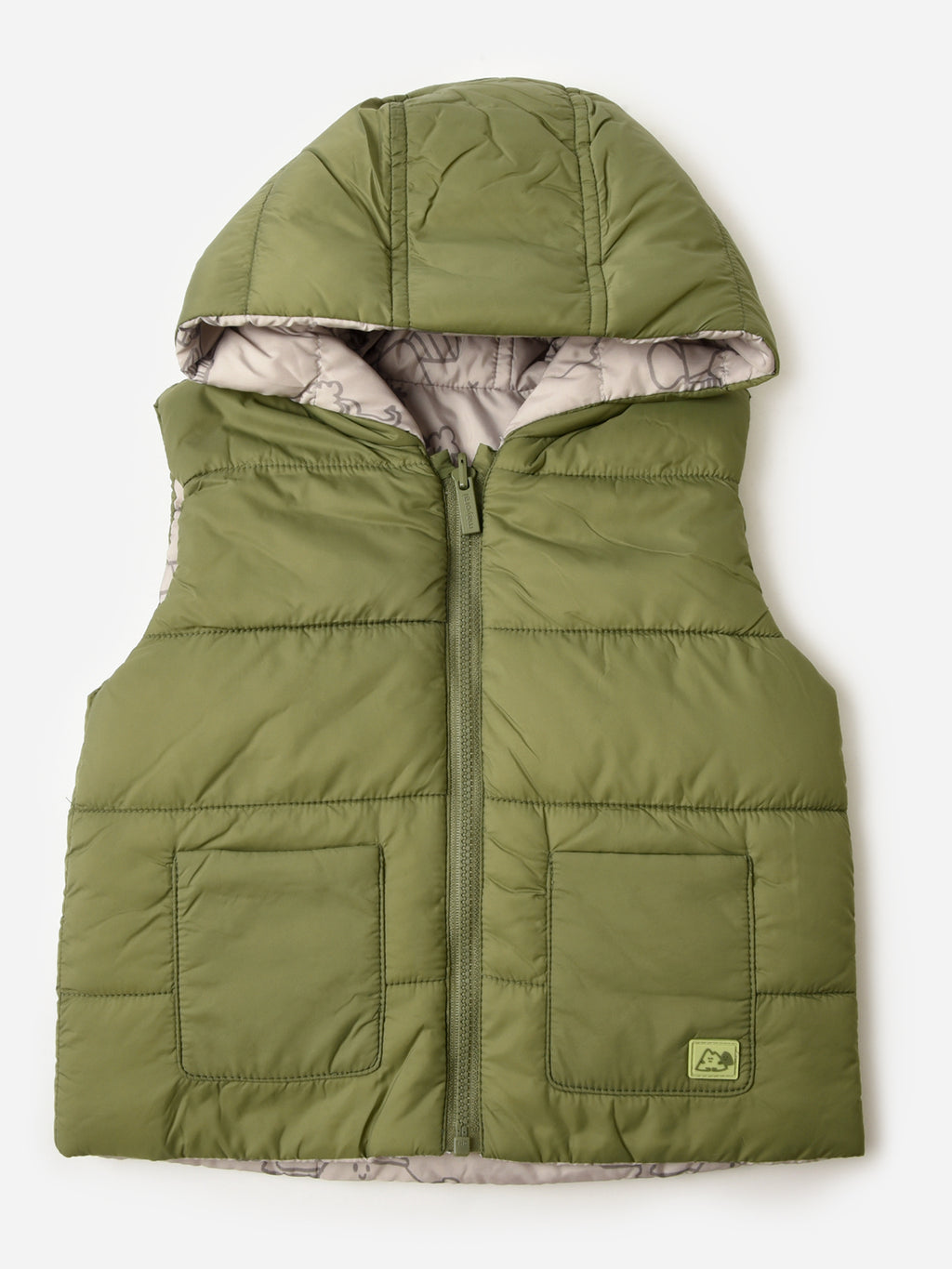 Mayoral Baby Boys' Reversible Vest - Saint Bernard