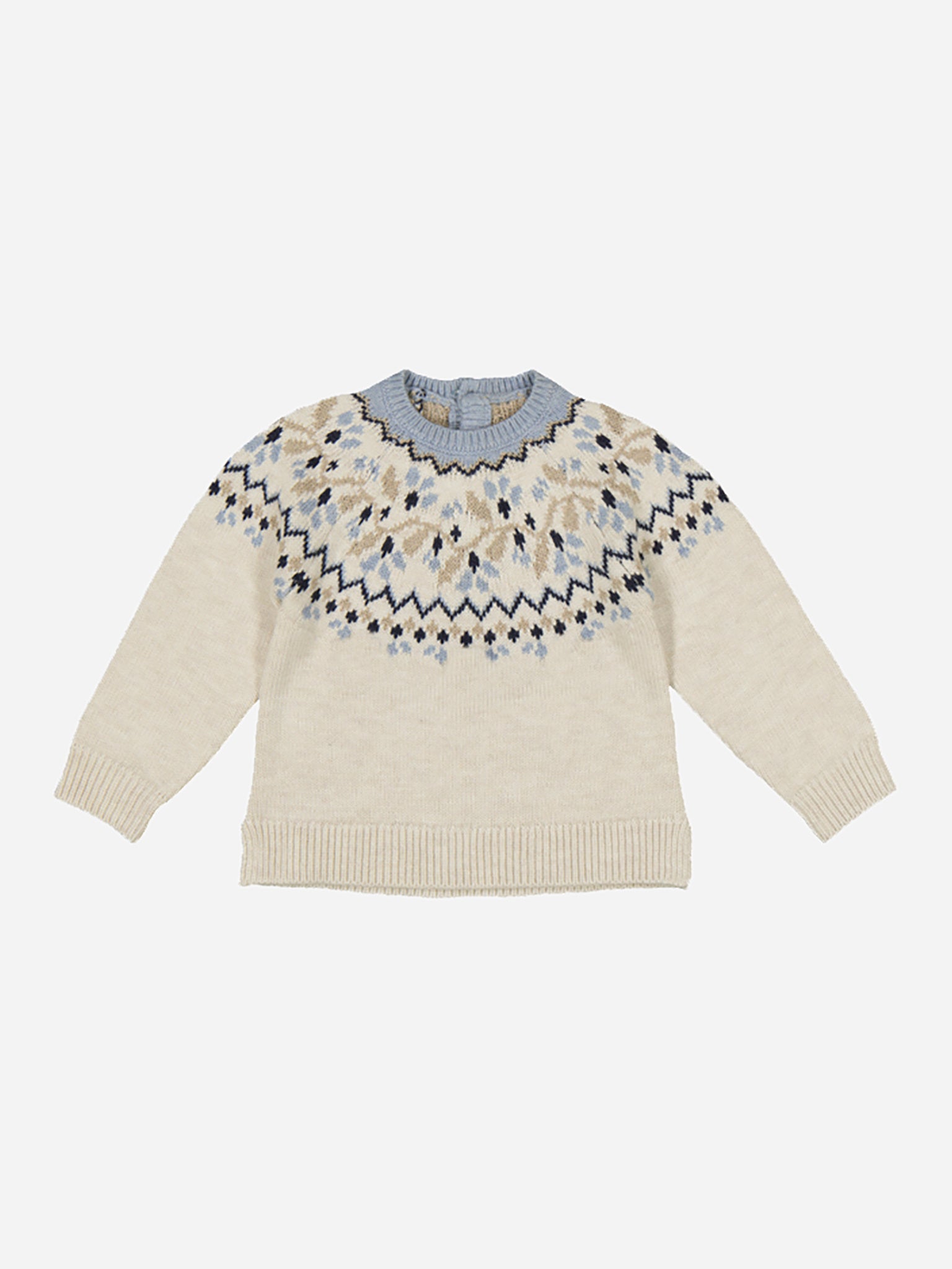Mayoral Baby Girls' Jacquard Jumper - Saint Bernard