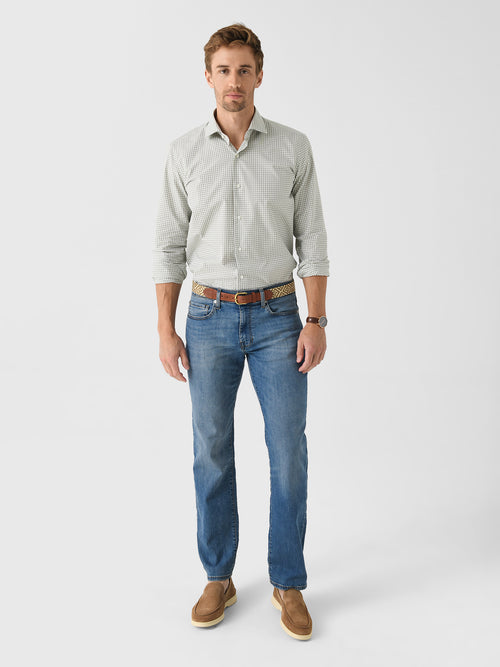 Maria Santangelo Men's Check Woven Shirt