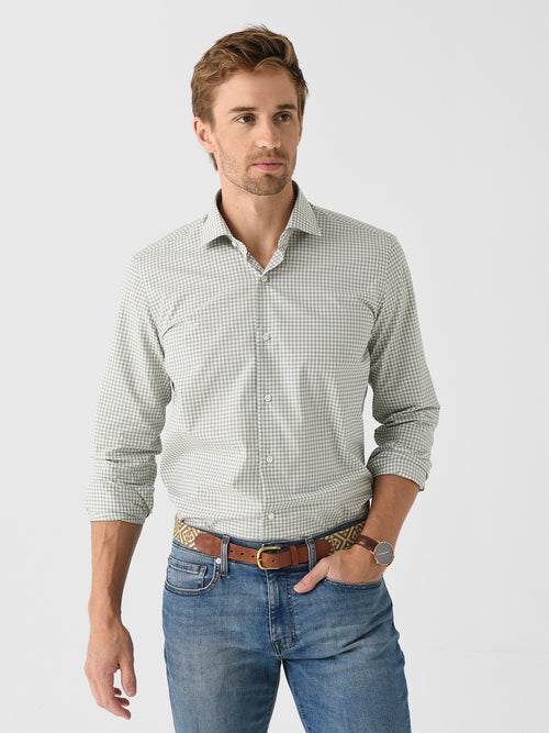 Maria Santangelo Men's Check Woven Shirt