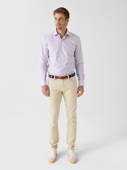 Maria Santangelo Men's Check Woven Shirt