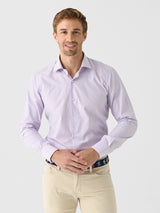 Maria Santangelo Men's Check Woven Shirt - Saint Bernard