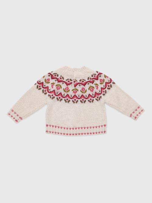 Mayoral Baby Girls' Jacquard Sweater