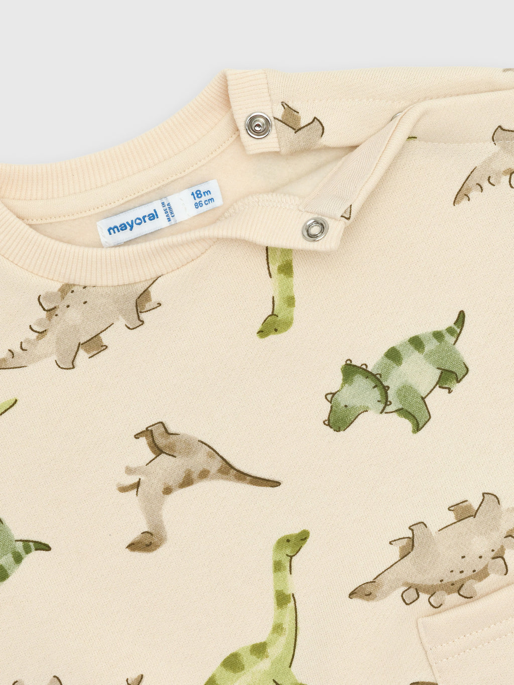 Mayoral Baby Boys' Patterned Pullover - Saint Bernard
