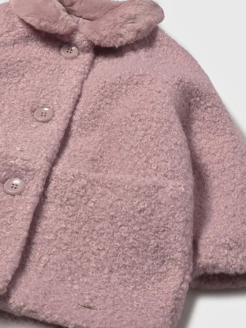 Mayoral Baby Girls' Terry Cloth Coat