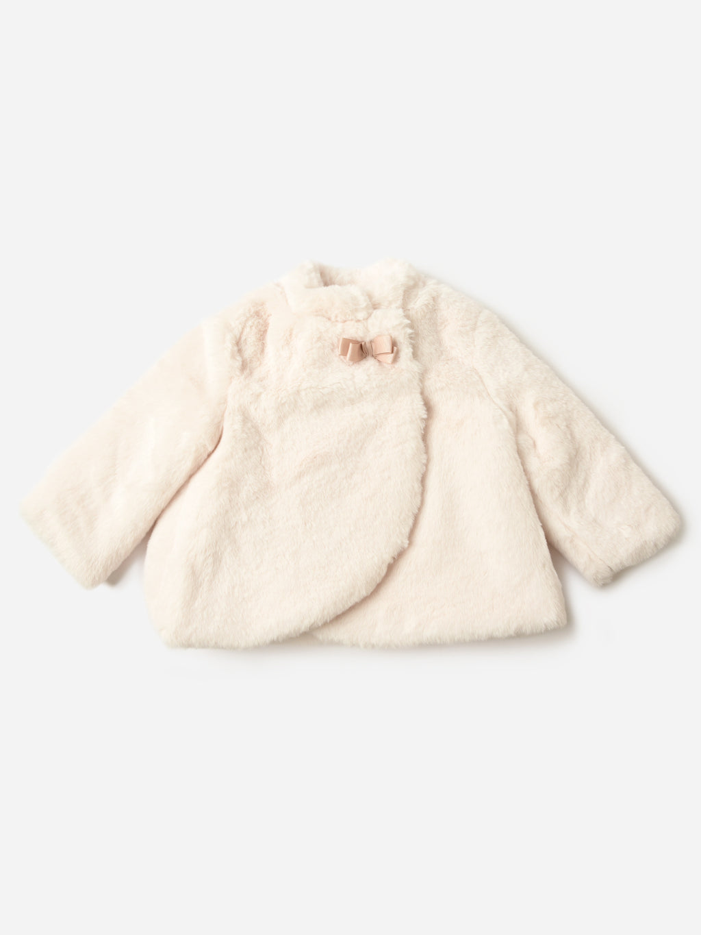 Mayoral Baby Girls' Fur Coat - Saint Bernard