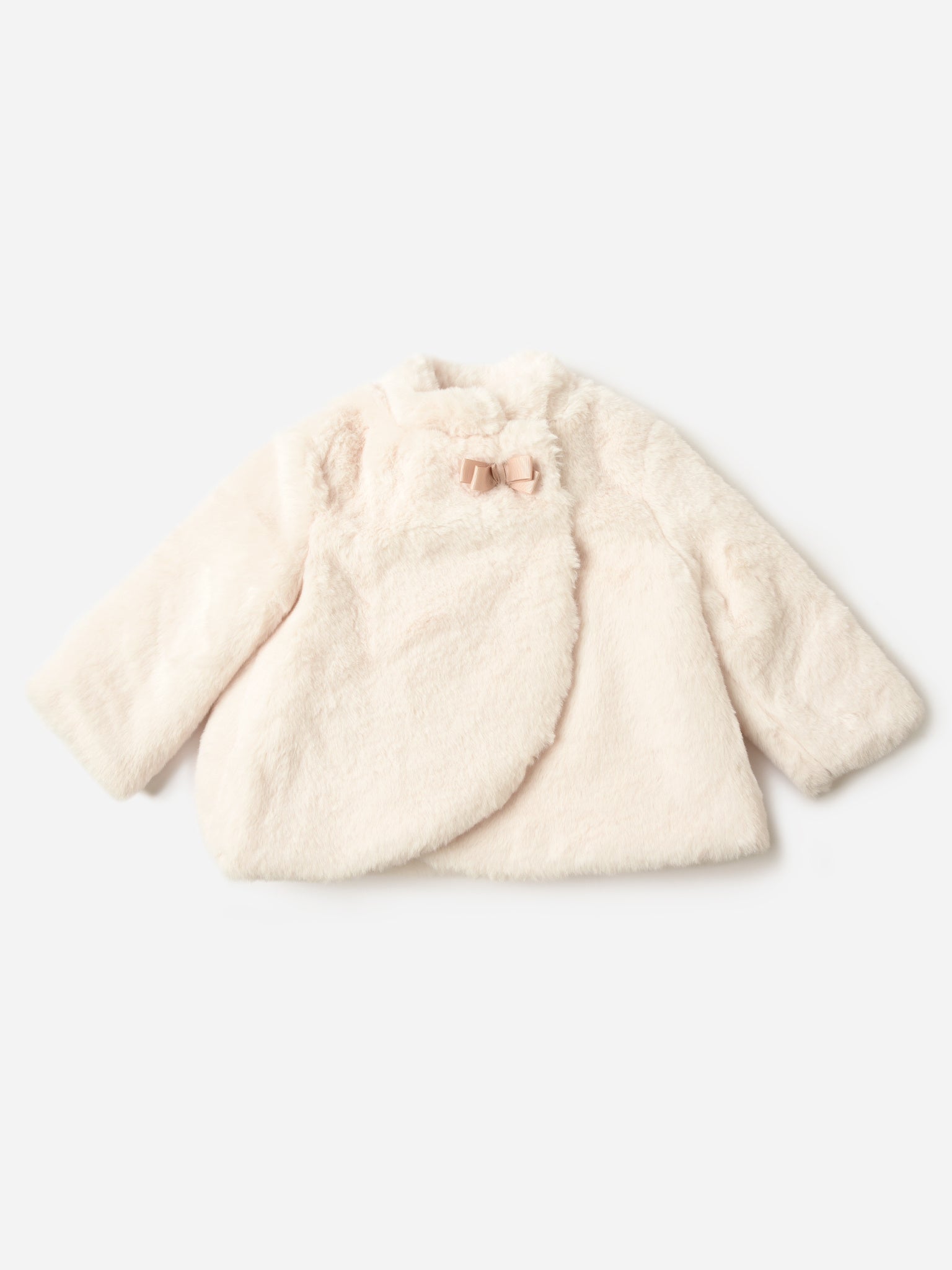 Mayoral Baby Girls' Fur Coat - Saint Bernard