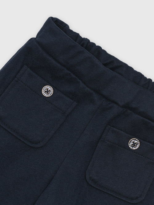 Mayoral Baby Girls' Twill Knit Trouser