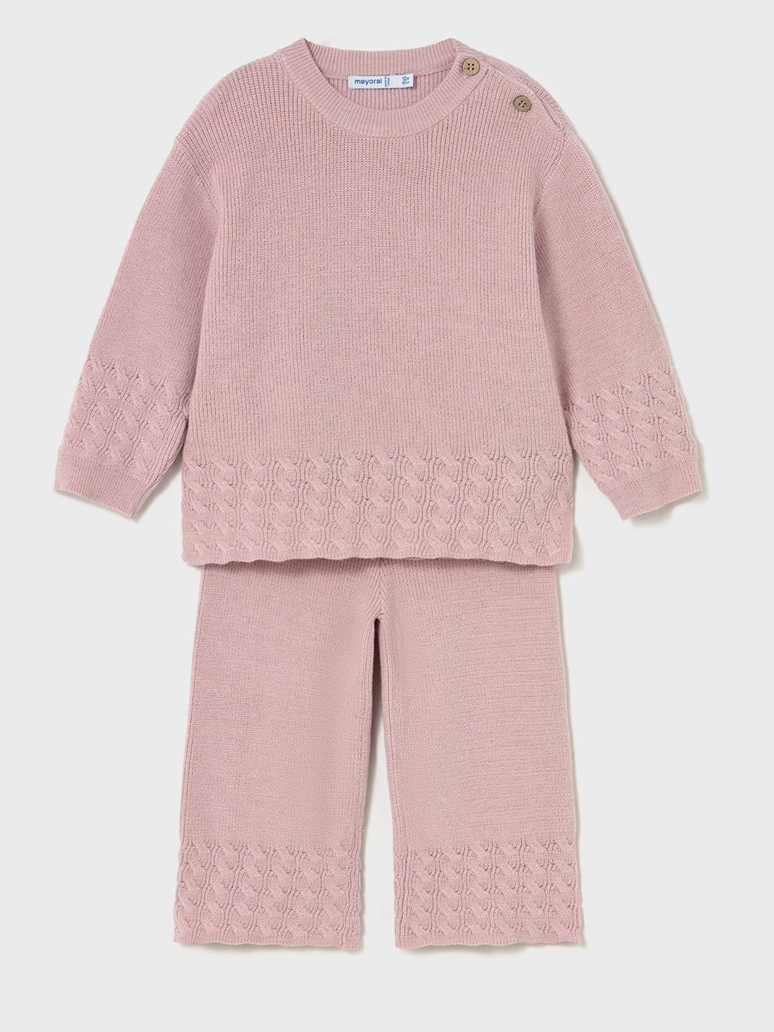 Mayoral Baby Girls' Knit Set - Saint Bernard