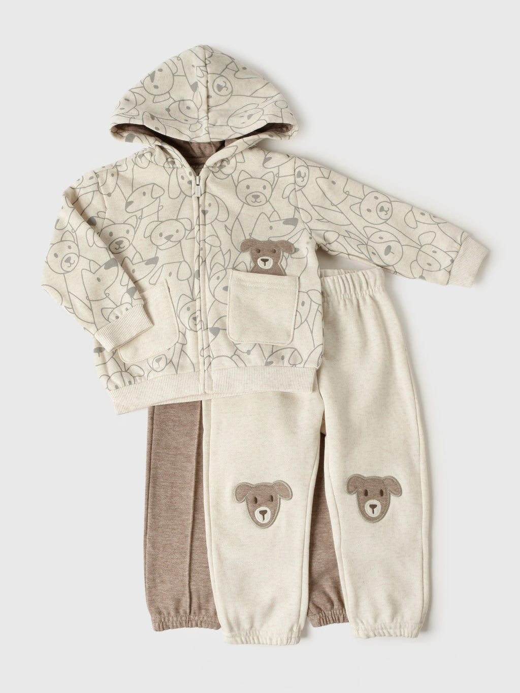 Mayoral Baby Boys' 3-Piece Print Tracksuit - Saint Bernard