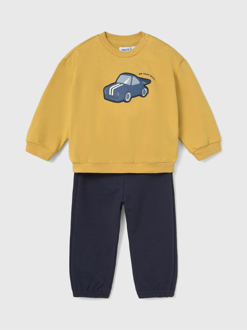 Mayoral Baby Boys' Graphic Tracksuit Set - Saint Bernard