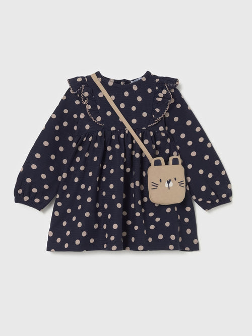 Mayoral Baby Girls' Printed Dress + Bag