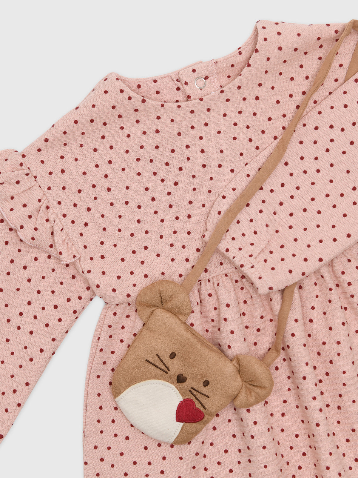 Mayoral Baby Girls' Dress & Bag Set - Saint Bernard