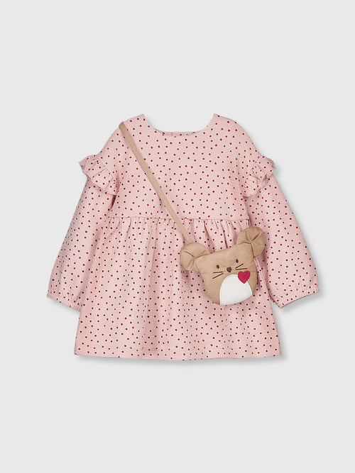 Mayoral Baby Girls' Dress & Bag Set