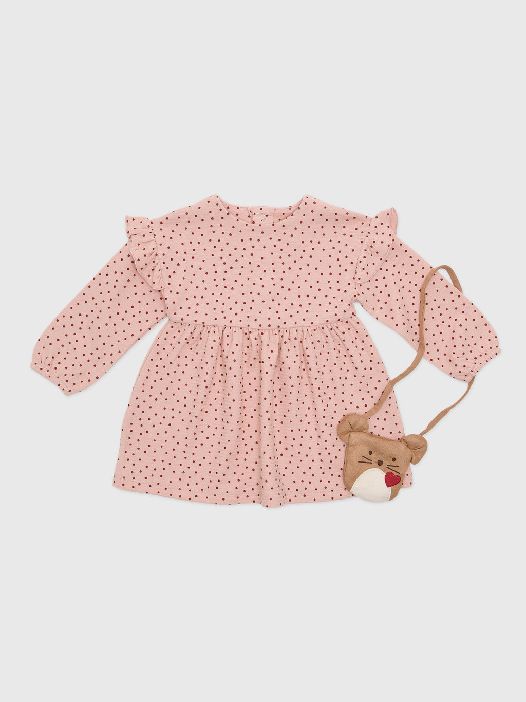 Mayoral Baby Girls' Dress & Bag Set - Saint Bernard