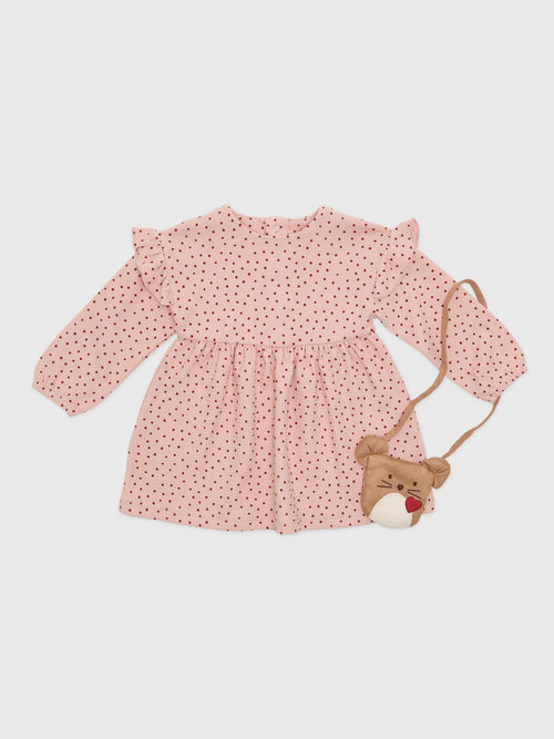 Mayoral Baby Girls' Dress & Bag Set