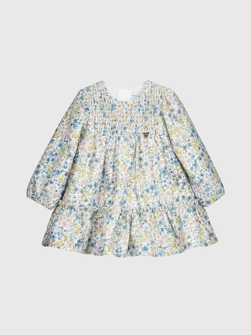 Mayoral Baby Girls' Printed Velvet Dress