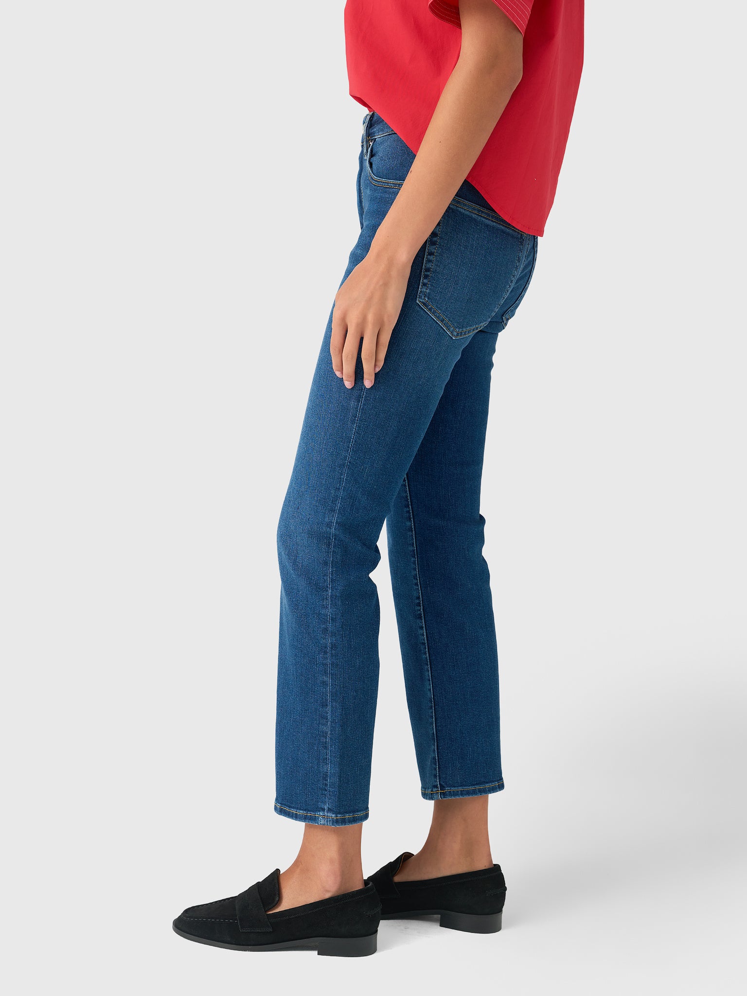 Frame Women's The Reboot Crop Jean – Saint Bernard