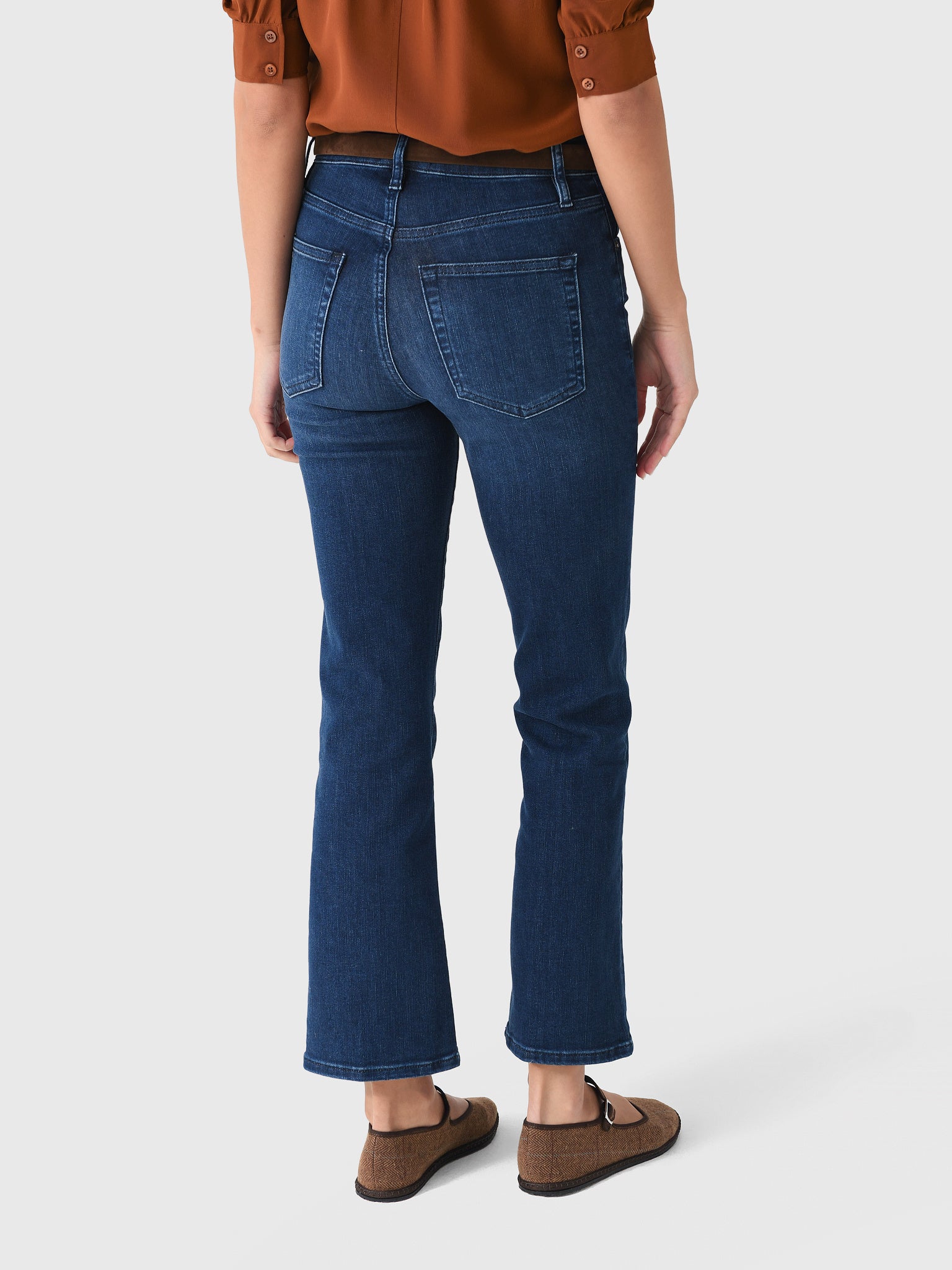 Frame Women's The Reboot Crop Jean | $258.00 | Saint Bernard