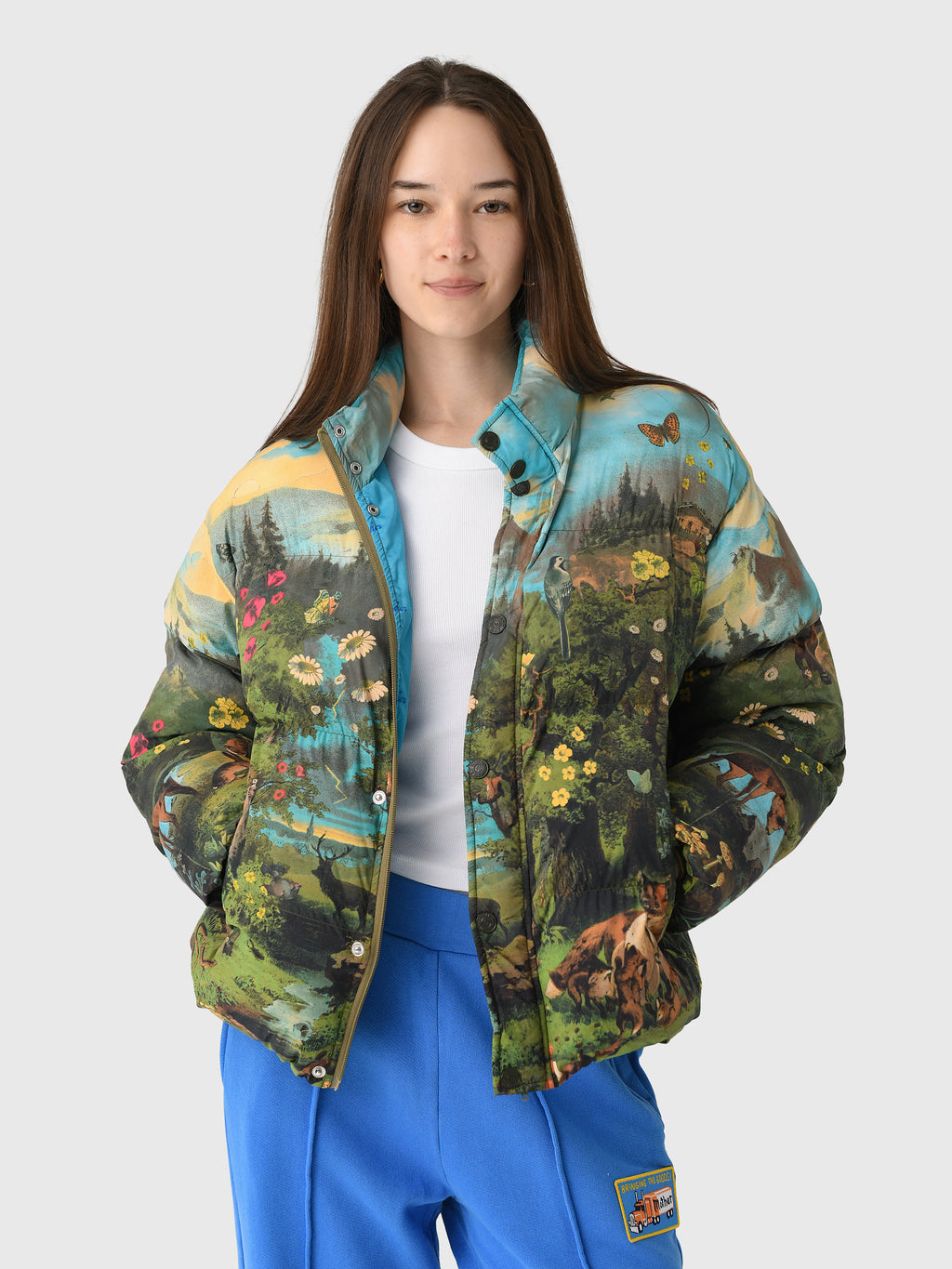 Mother Women's The Drop Pillow Talk Puffer Jacket - Saint Bernard