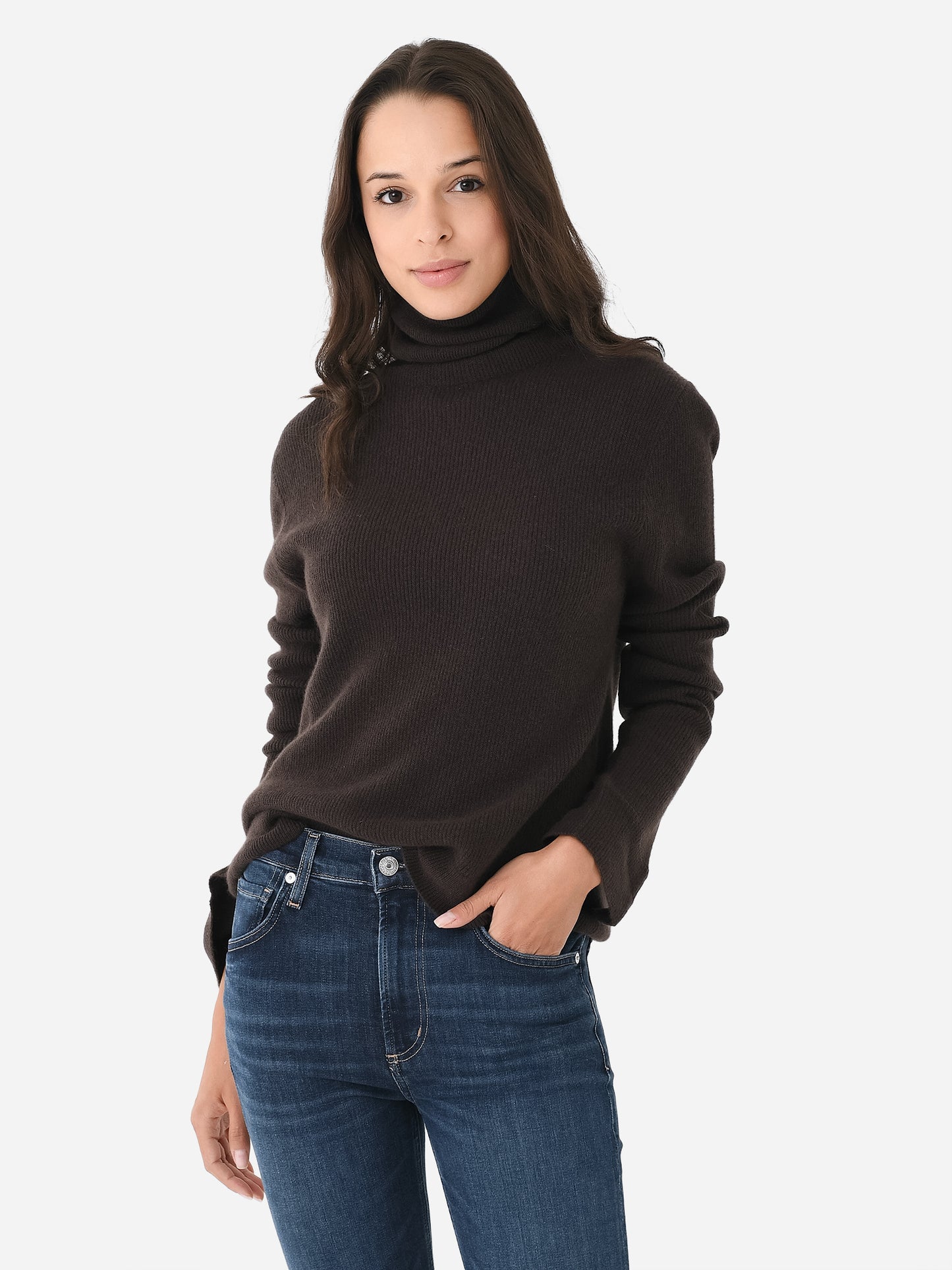 Grey/Ven Women's The Leslie Split Sleeve Sweater - Saint Bernard