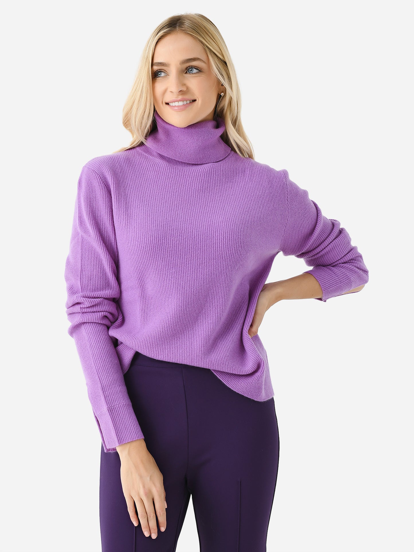 Grey/Ven Women's The Leslie Split Sleeve Sweater