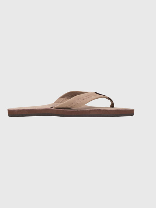 Rainbow Men's Single Layer Premier Leather Flip Flop