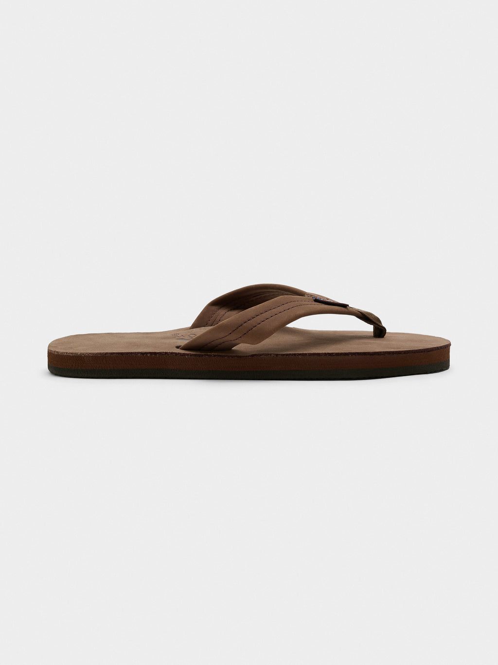 Rainbow Men's Single Layer Premier Leather Flip Flop - Saint Bernard