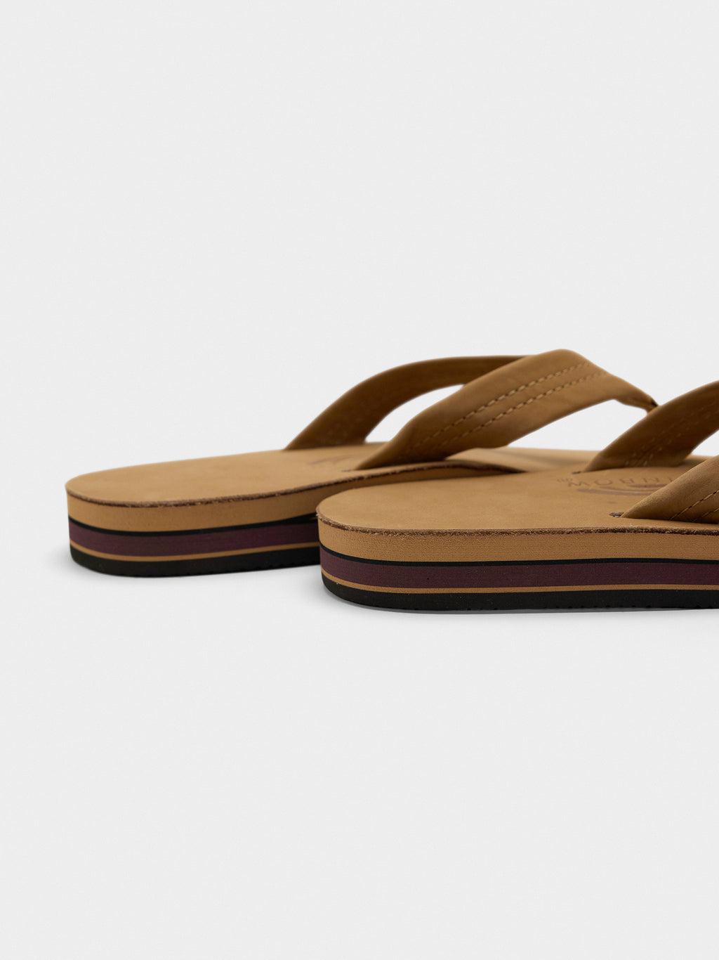 Rainbow Men's Double Layer Premier Leather Flip Flop - Saint Bernard