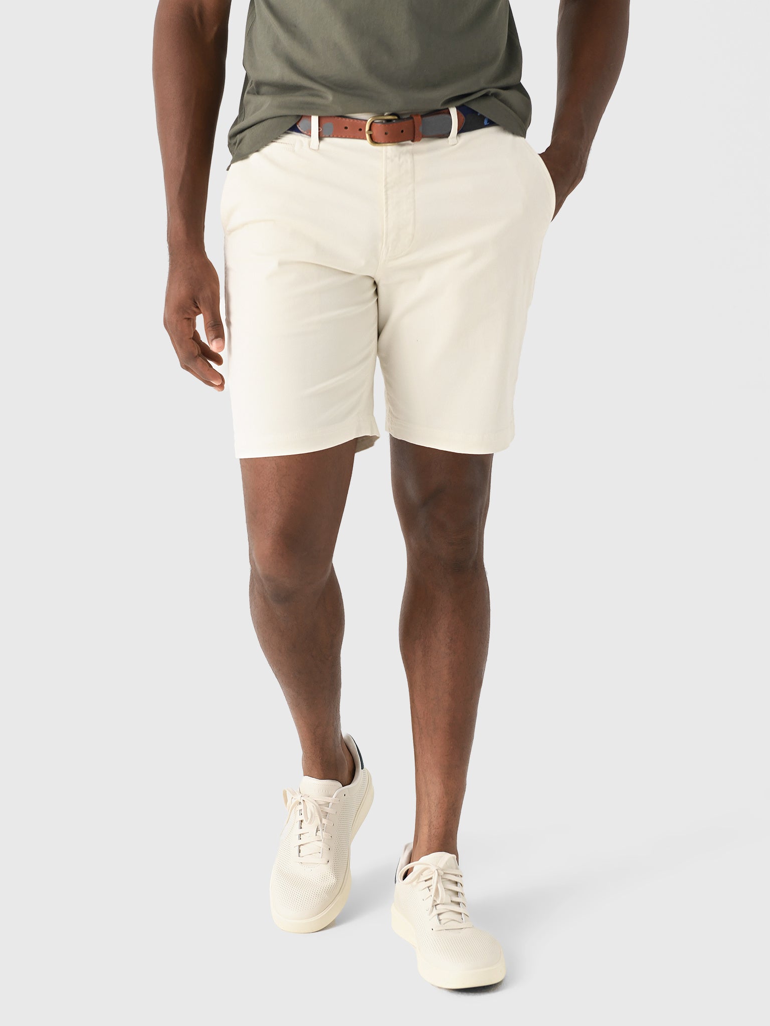 Billy Reid Men's Chino Short - Saint Bernard