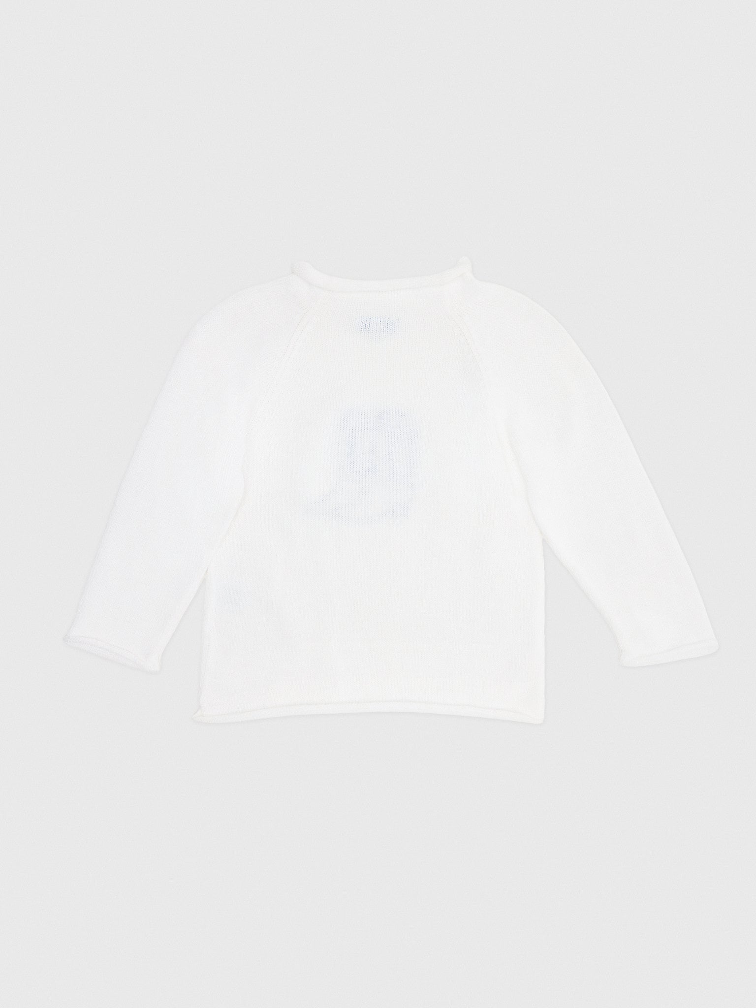 Magnolia Baby Kids' Darling Cowboy Boots Rollneck Sweater - Saint Bernard
